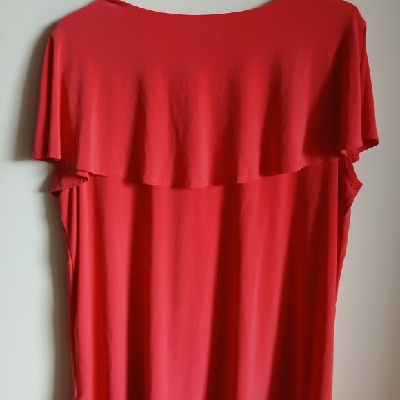 Cato Woman Ruffle Sleeveless Top Size 22/24W - Picture 8 of 11